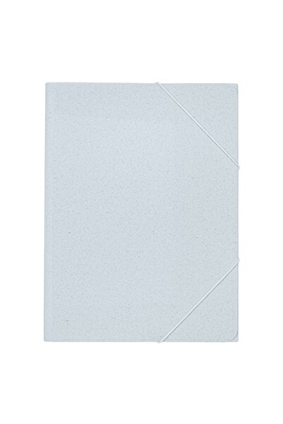 OEM Mapa Fancy Gri cu Stropi Bleu & Elastic 23.5x32cm - Mape, Produse Scoala