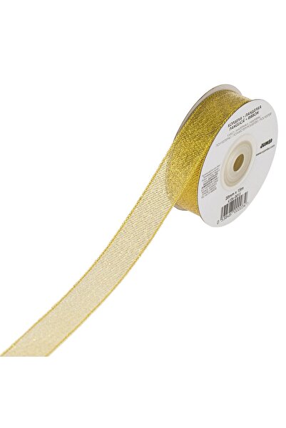 OEM Panglica Aurie Metalizata 15m x 20mm - Panglici Aurii, Produse Petrecere