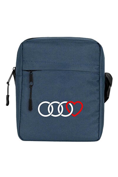 CrowsGate 3 geanți de umăr Audi Rings Hearth Culoare bleumarin