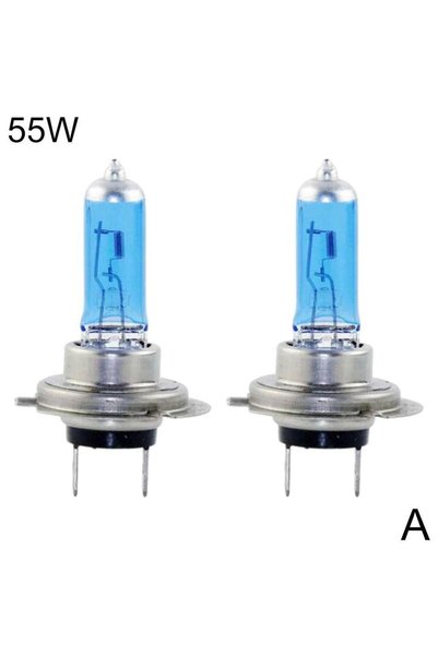 Choice1 2pcs 55w 2pcs Lamp Light Effect Hid 12v Bulb Car Lamps H7 LED 100W 60...