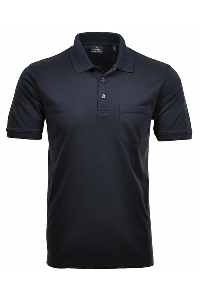 Ragman Herren Poloshirt - Oberteil, Softknit-Polo, Baumwollmischung, Brusttas...