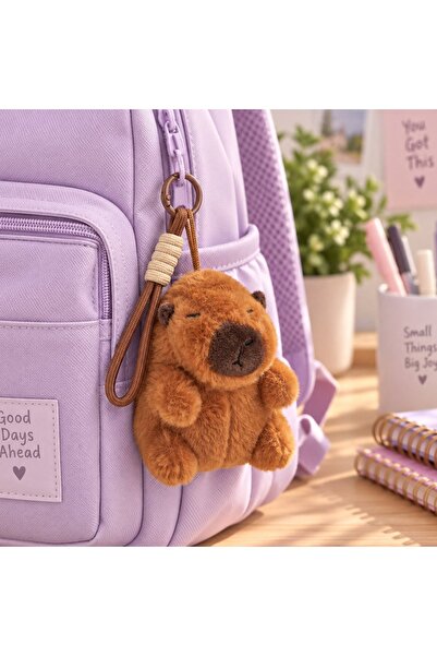 OEM Breloc Charm Capybara din Plus Maro 13cm - Articole Scoala, Produse