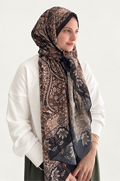 Fureya Eflin Pattern Cotton Shawl