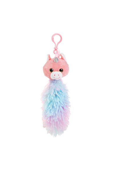 OEM Breloc cu Unicorn de Plus & Coada Colorata pentru Copii 30cm