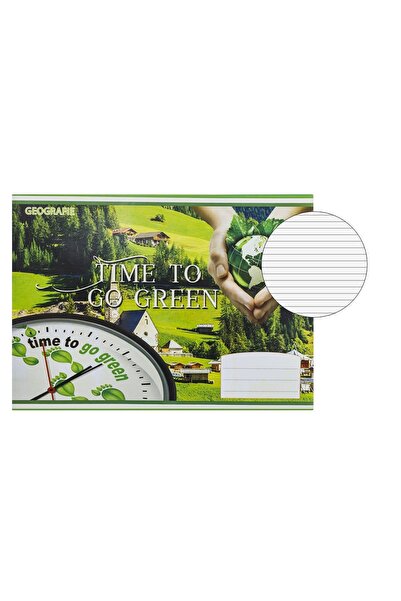 OEM Caiet Geografie B5 Model Timpul e de a deveni verde - 24F