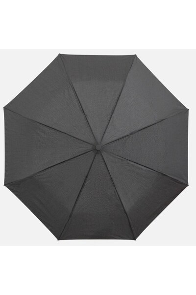 OEM Umbrela de Ploaie Pliabila Automata Neagra 30cm