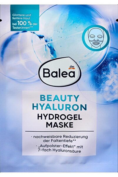 BALEA Mască de față cu acid hialuronic, 1 buc
