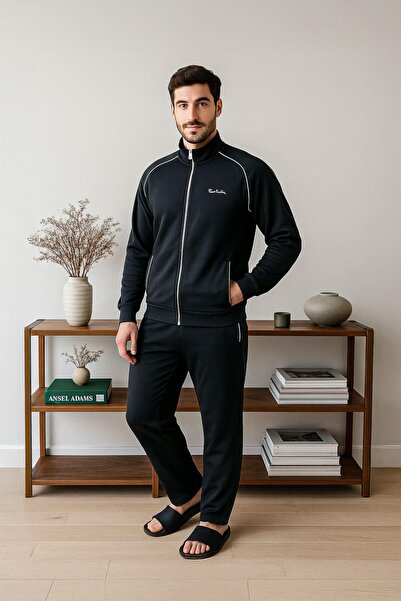 Pierre Cardin Men's Zippered Tracksuit Set