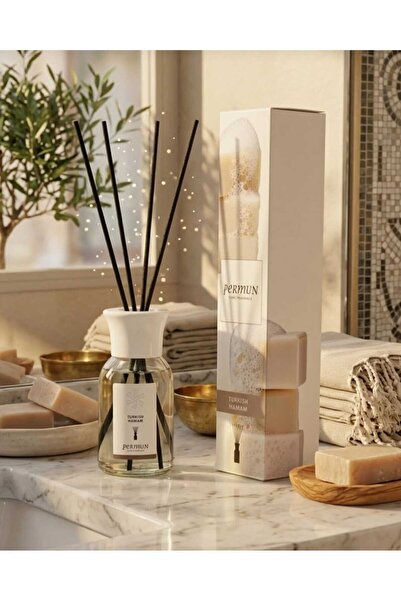 OEM Parfum de Cameră Permun Turkey Hamam sticla cu 4 betisoare premium, cutie...