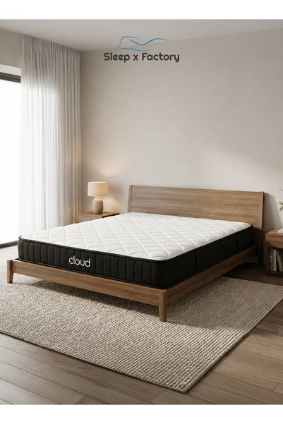 Sleep x Factory مرتبة كلاود التقويمية - ارتفاع ٢٥ سم - متوسطة الصلابة