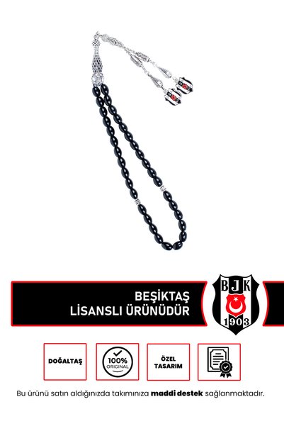 Beşiktaş Bekichaş Oni̇x - Arpa Natural Stone Rosary