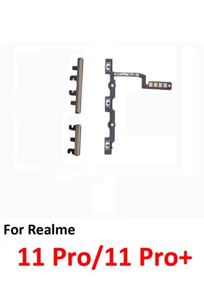 Choice3 Gold Flex Cable For Realme 11 Pro Plus Phone New Housing Power Volume...