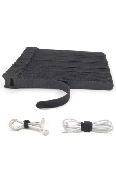 Choice1 100PCS Black 10/50/100pcs Cable Organizer Cable Management Cable Wind...