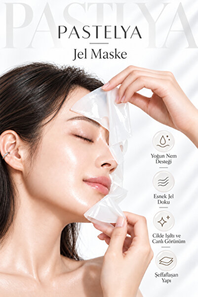 Pastelya Yüz maskesi Şeffaflaşan Cilt Maskesi Bio Collagen Real Deep Nemlendi...