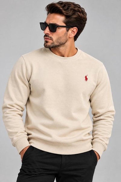 AVORA Premium Desenli Oversize Sweatshirt