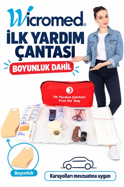wicromed Ilk Yardım Çantası(MAVİ RENK)