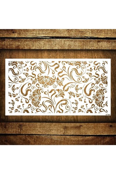 Stencil tasarım Cakes Stencil St467 Pasta,kurabiye, Kek Süsleme Şablonları