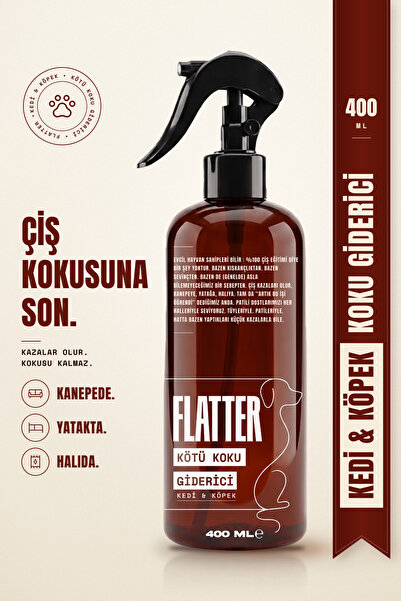 Flatter Kedi & Köpek Çiş Kokusu Giderici Enzimli Sprey 400 ml - Evcil Hayvan ...