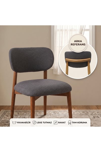 zerıf moda Stretchy Chair Cover Elastic Non-Slip Washable Full Coverage Stret...
