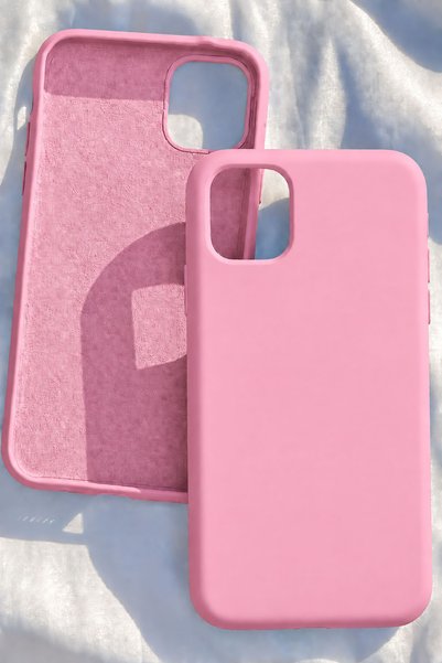 Revasser iPhone 11 için Kılıf Lansman Logolu İçi Yumuşak Kadife 11 kılıfı sil...