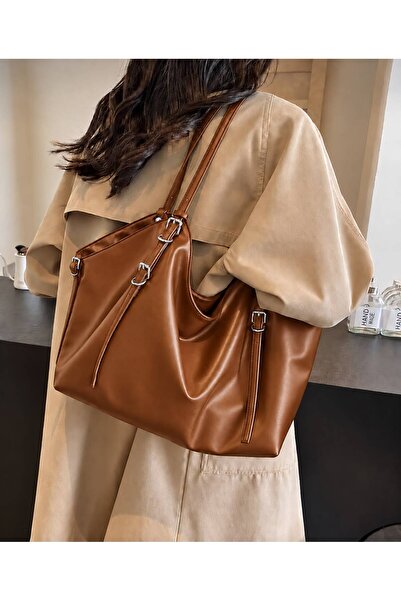 ESTUTE Women's Zipper Soft Tote Shoulder Bag, Casual Large Capacity Hand Bag ...
