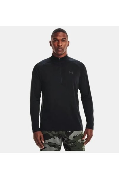 Under Armour Ua Tech 2.0 Ανδρικό Μακρυμάνικο Μπλουζάκι με Μισό Φερμουάρ