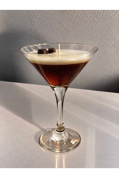 Genel Markalar Red Velvet Glow Kokteyli Mum - El Yapımı Doğal Soya Wax