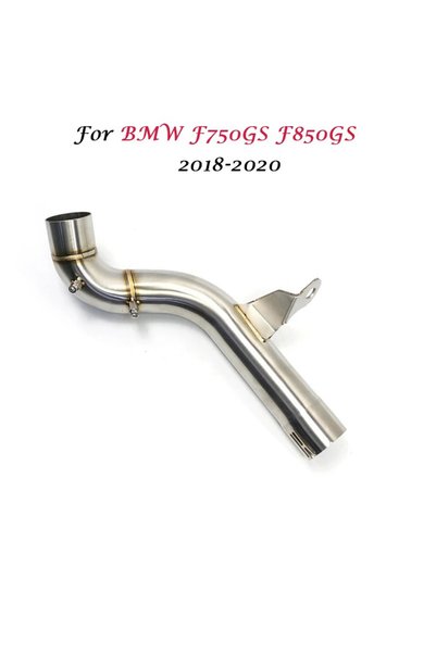 Choice Type A F750GS F850GS Motorcycle Exhaust Muffler Middle Link Pipe Conne...