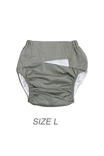 Choice1 size L Plus Size Reusable Adult Diapers, Soft Elderly Incontinence Un...