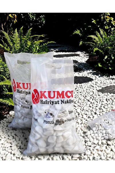 Genel Markalar Beyaz Dolomit Taş 10 Kg 4-6cm Peyzaj için Dolomit Taşı