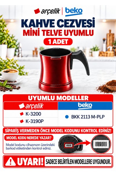 Beko Türk Kahve Makineleri & Cezveler Telve Cezve Pişirme Haznesi