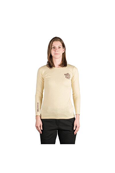 NORTHFINDER Tricou de damă din bumbac TR-6025OR HAILIE alb-crem