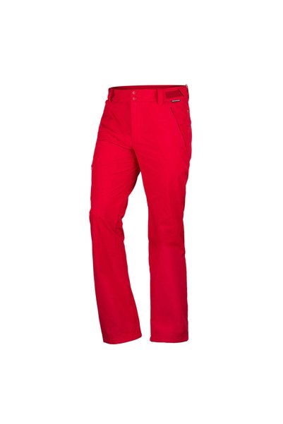 NORTHFINDER GINEMON – pantaloni de schi softshell pentru bărbați, roșu