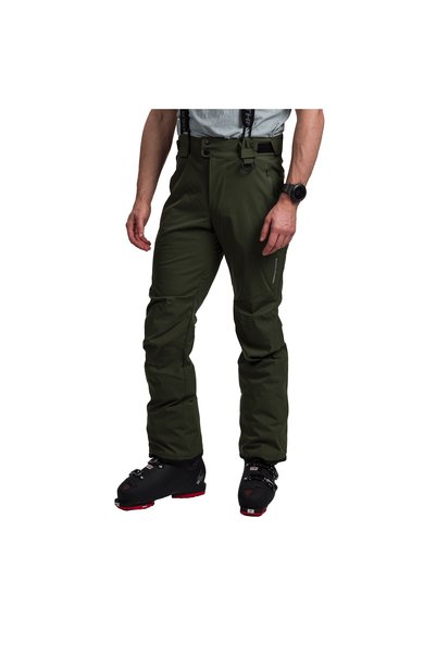 NORTHFINDER ISHAAN – pantaloni de schi pentru bărbați, Verde