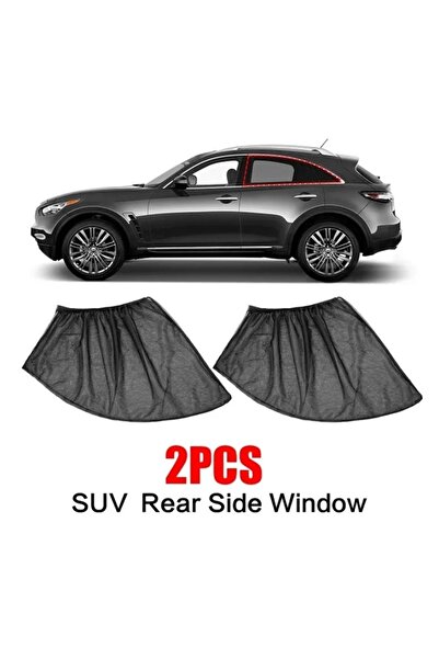 Choice5 2Pc SUV rear Car Sunshade Curtains Universal Side Window Shades SUV C...