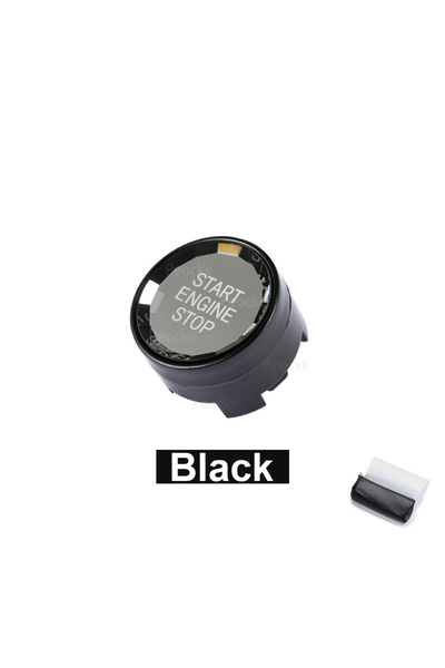 choice2 Black Crystal Style Car Start Stop Engine Switch Button Cover For BMW...