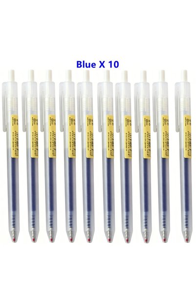 Choice 0.5mm Blue-10 Pen 6/10Pcs 0.5mm Retractable Gel Pens Set Black/blue In...