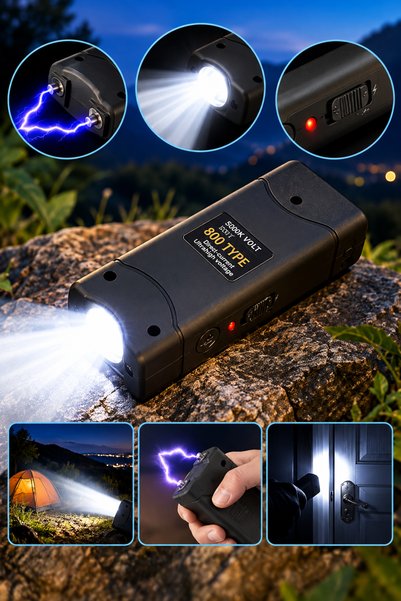 Primo Plus MultiFunctional USB Charging LED Flashlight