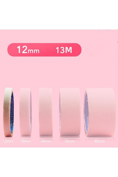 Choice1 12mm 12mm-48mm Masking Tape Art Painting Sealing Adhesive Textured Ta...