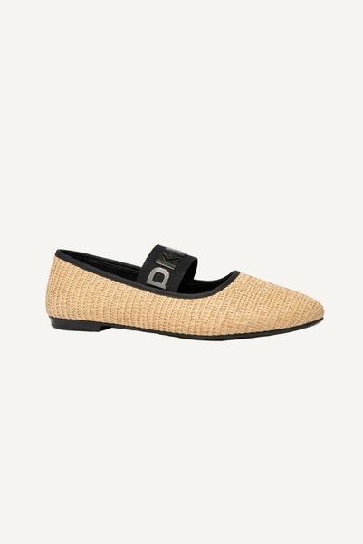 Dkny Dace Wide - Ballet Flats-NAX - NATURAL/BLACK-7