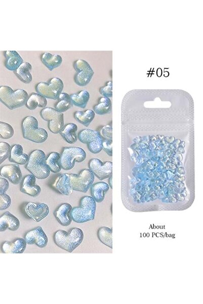 tırnakmania Tırnak Süsleme Nail Art CHARM Kalp (56263-5)
