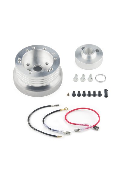 Choice Silver Car 5 & 6 Hole Billet Steering Wheel Hub Adapter For Chevrolet ...