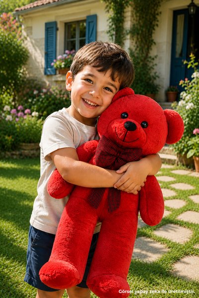 Özgüner Oyuncak Large Plush Teddy Bear 80 cm Gift for Children
