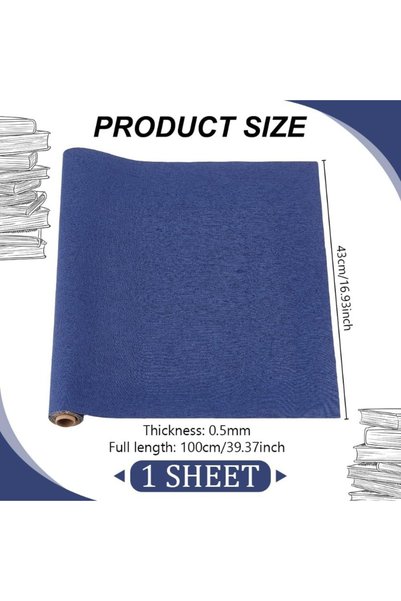 choice2 AECH03-05882 1 Bag 39.4x16.9 Inch Self-adhesive Book Binding Cloth Pr...