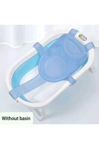 choice2 C57-blue Neugeborenen Einstellbare Badewanne Kissen Sitzkissen Kreuz-...