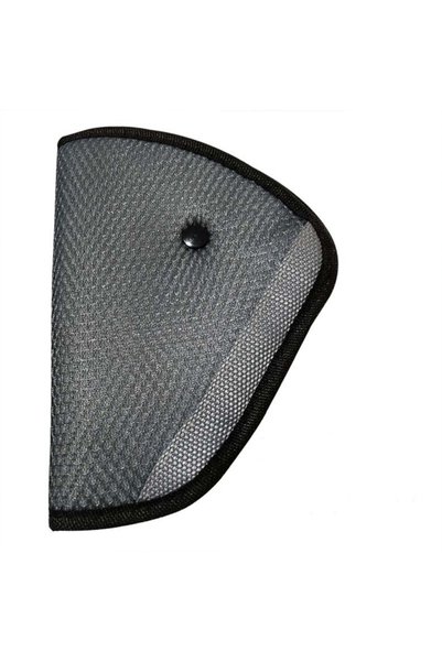 Choice5 Deep grey Car Safe Fit Seat Belt Adjuster Baby Kids Safety Triangle S...