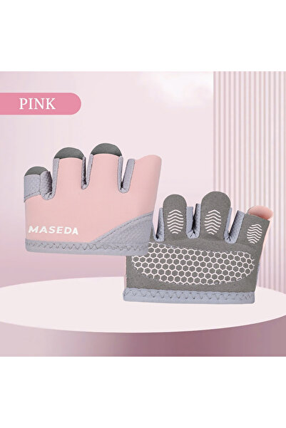 Choice8 M Pink GTUBIKE 1 Pair Small Lightweight Four-Finger Workout Gloves – ...