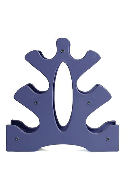 Choice1 Blue 1Pcs 3-Tier Dumbbell Storage Rack Stand Multi-layer Hand-Held Du...