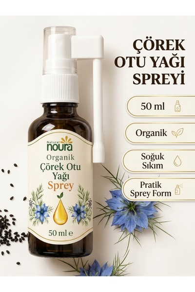 Noura Natural Çörek Otu Yağı Sprey 50 ml