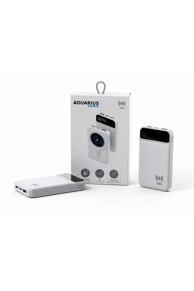 Aquarius Saudia Wireless PowerBank 10000Mah